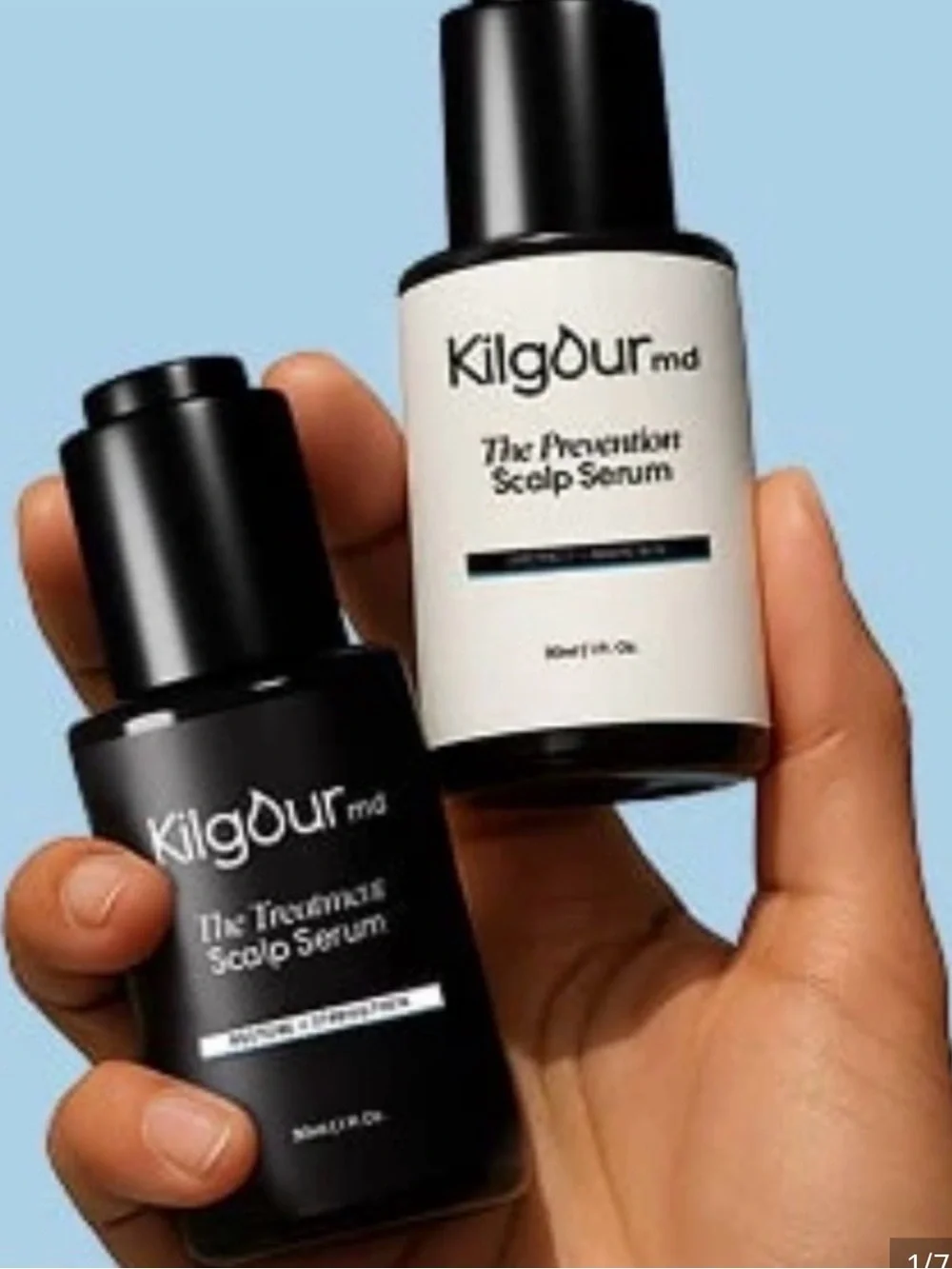 Blue & White Scalp Serum Duo - Prevention & Treatment Set